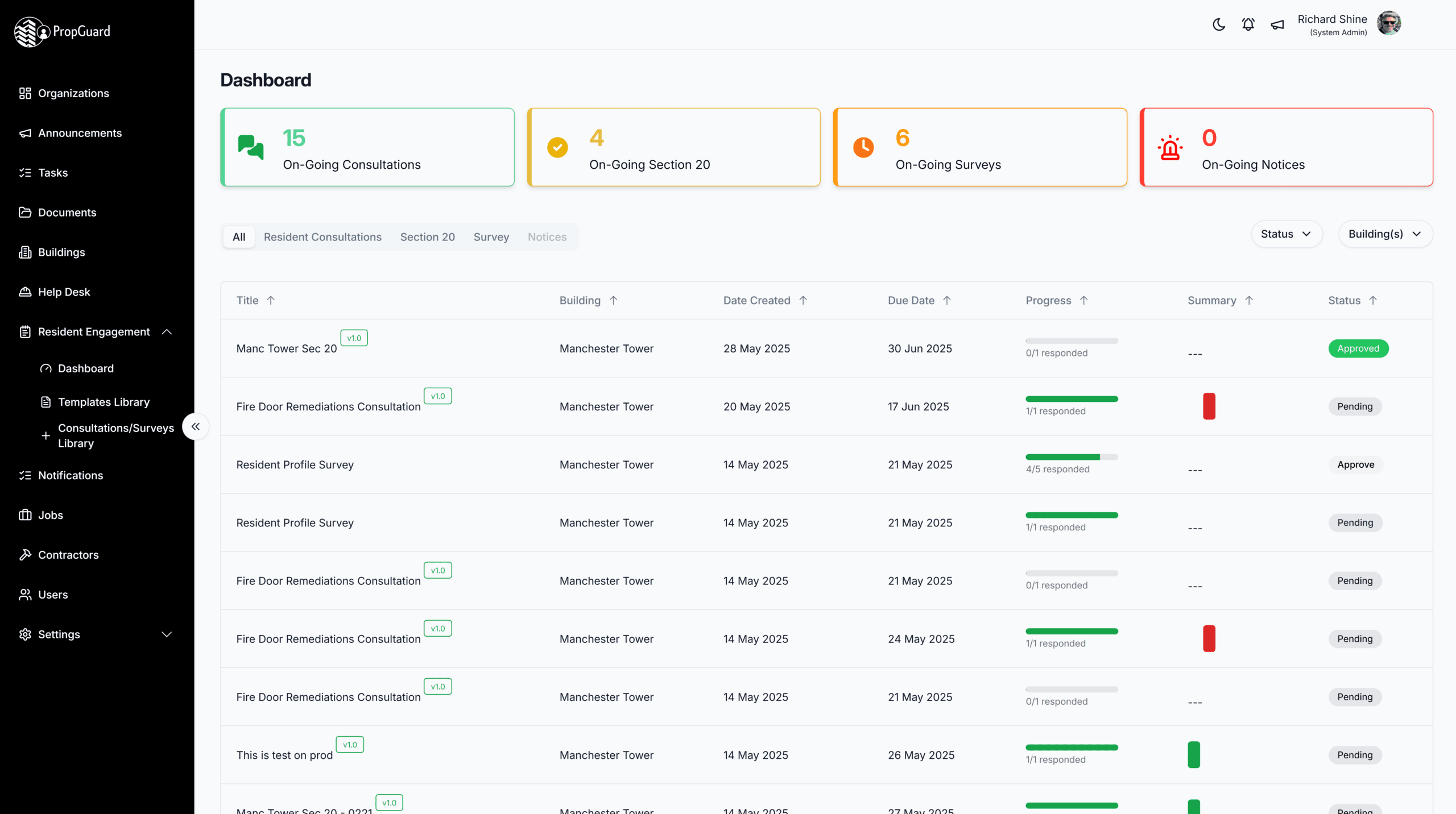 PropGuard - Resident Engagement